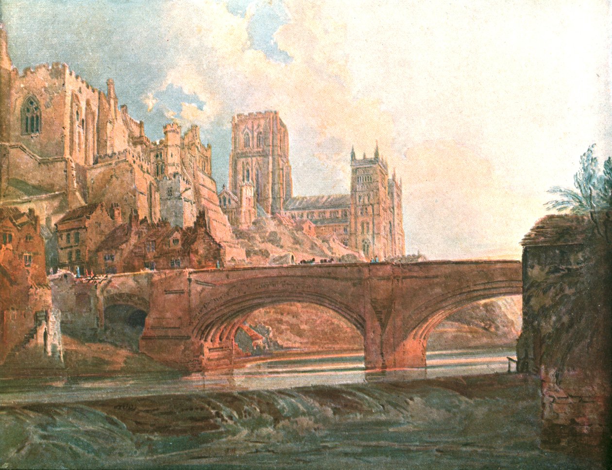 Catedral de Durham, c1800, c1900 de Unbekannt