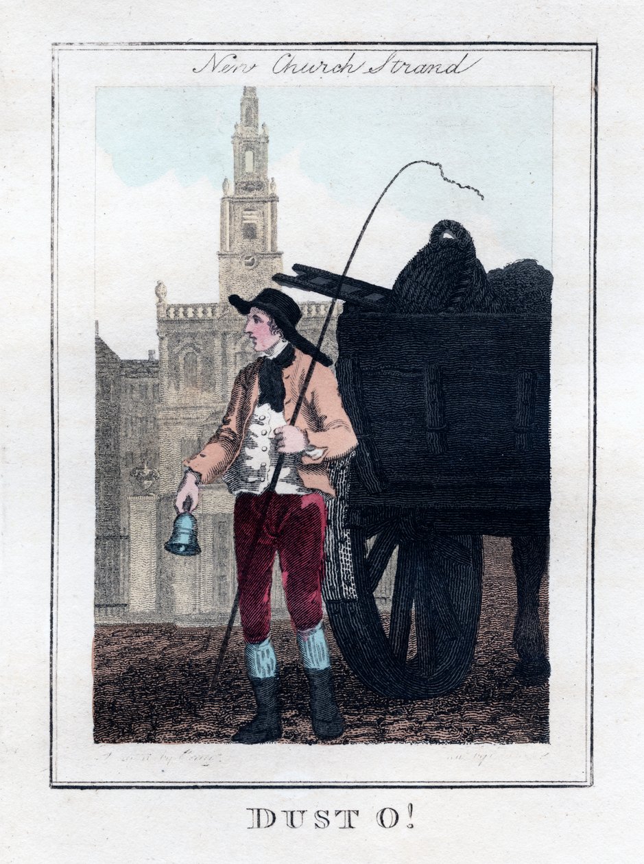¡Polvo!, Nueva Iglesia, Strand, Londres, 1805 de Unbekannt