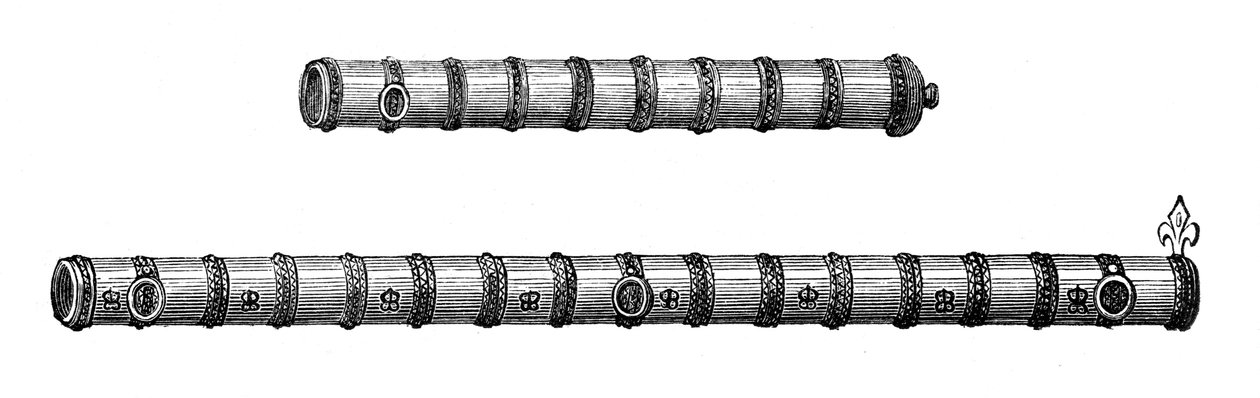 Primeros modelos de cañón, la Torre de Londres, 1870 de Unbekannt