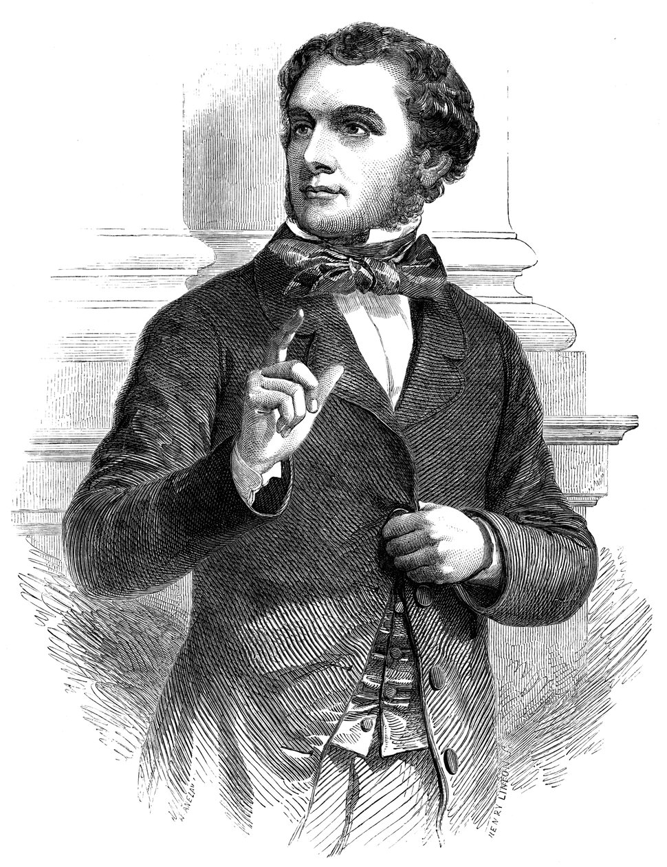 Primer retrato de Mr. Gladstone, siglo XIX de Unbekannt