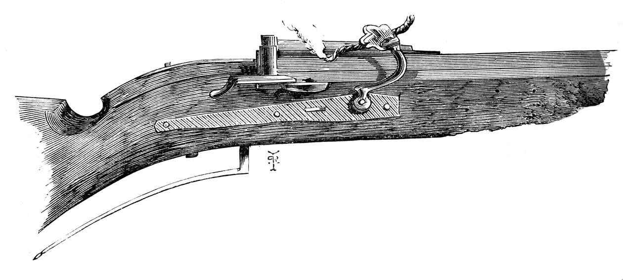 Primer caliver de fósforo, 1590, de Penshurst, c1880 de Unbekannt