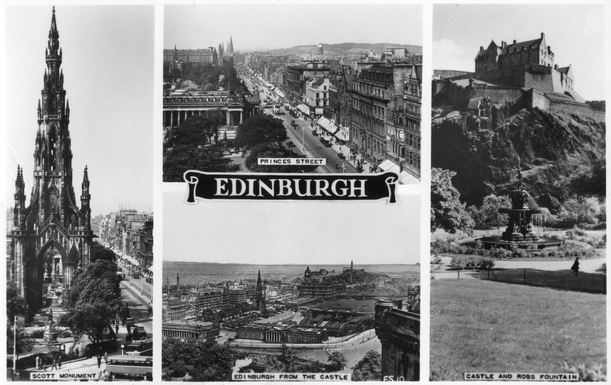 Edimburgo, Escocia, siglo XX de Unbekannt