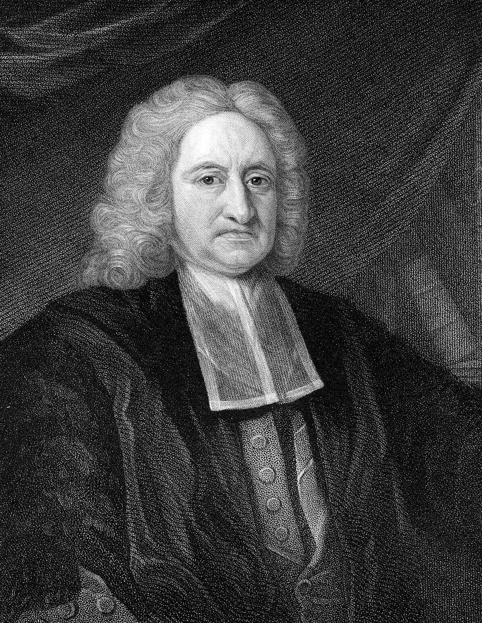 Edmond Halley, astrónomo y matemático inglés de Unbekannt