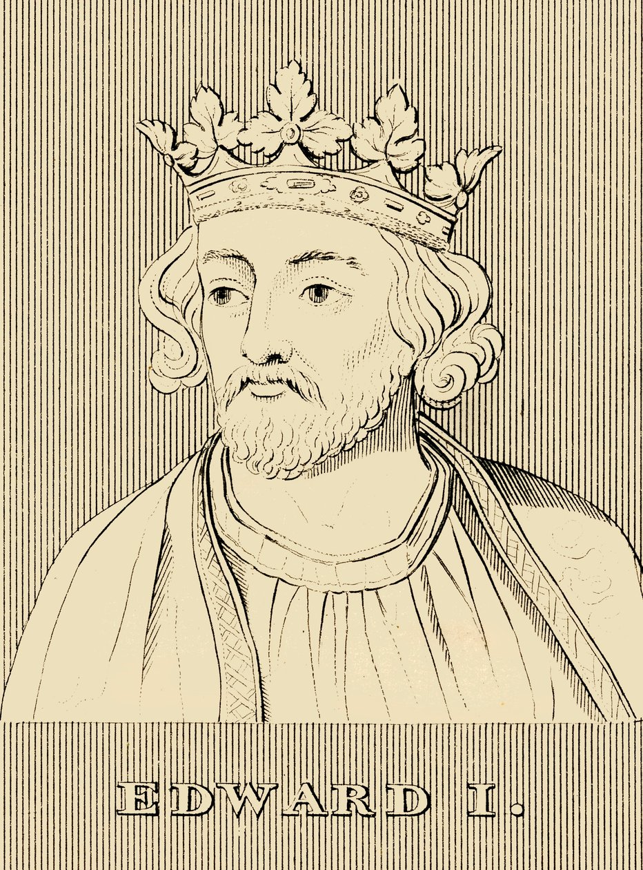 Eduardo I, 1239-1307, 1830 de Unbekannt