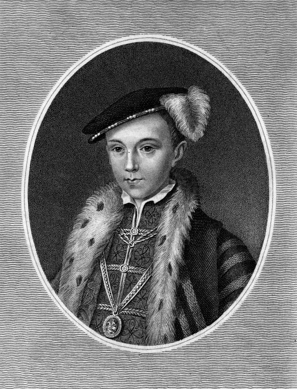 Eduardo VI, Rey de Inglaterra, siglo XIX de Unbekannt