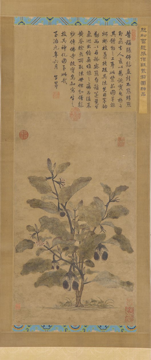 Berenjena, dinastía Ming, 1368-1644 de Unbekannt