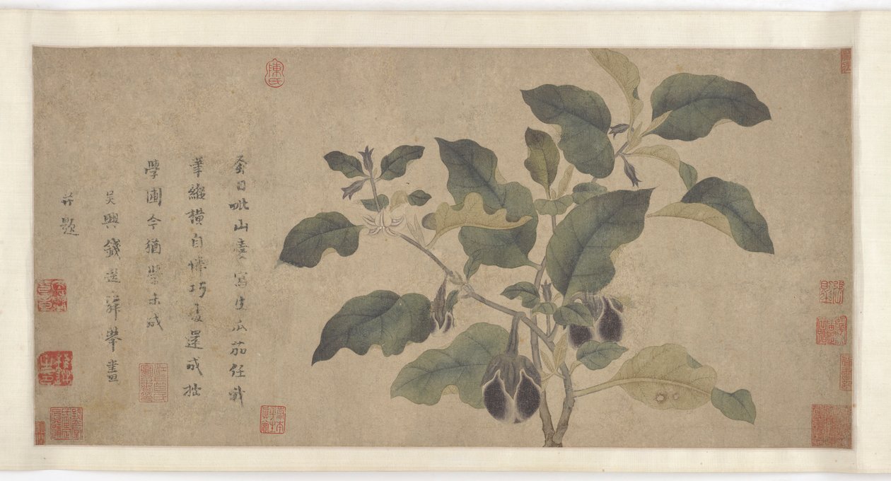 Berenjena, dinastía Yuan o Ming, siglo XIV de Unbekannt
