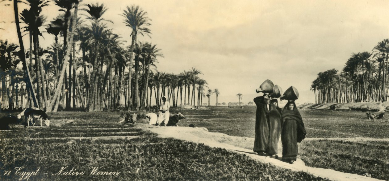 Egipto - Mujeres nativas, c1918-c1939 de Unbekannt