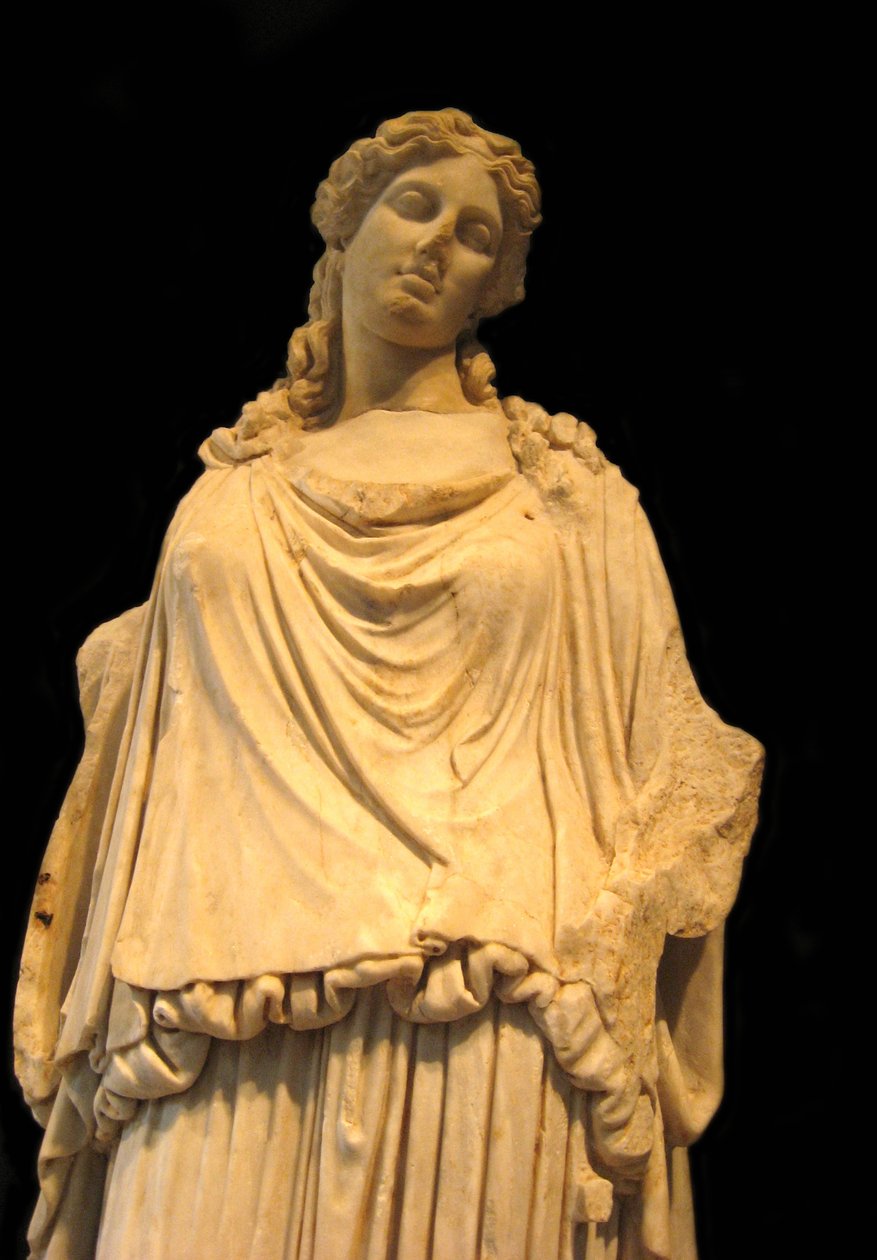 Eirene, la Diosa de la Paz, copia romana de un original griego, 1ra mitad del siglo I d.C. de Unbekannt