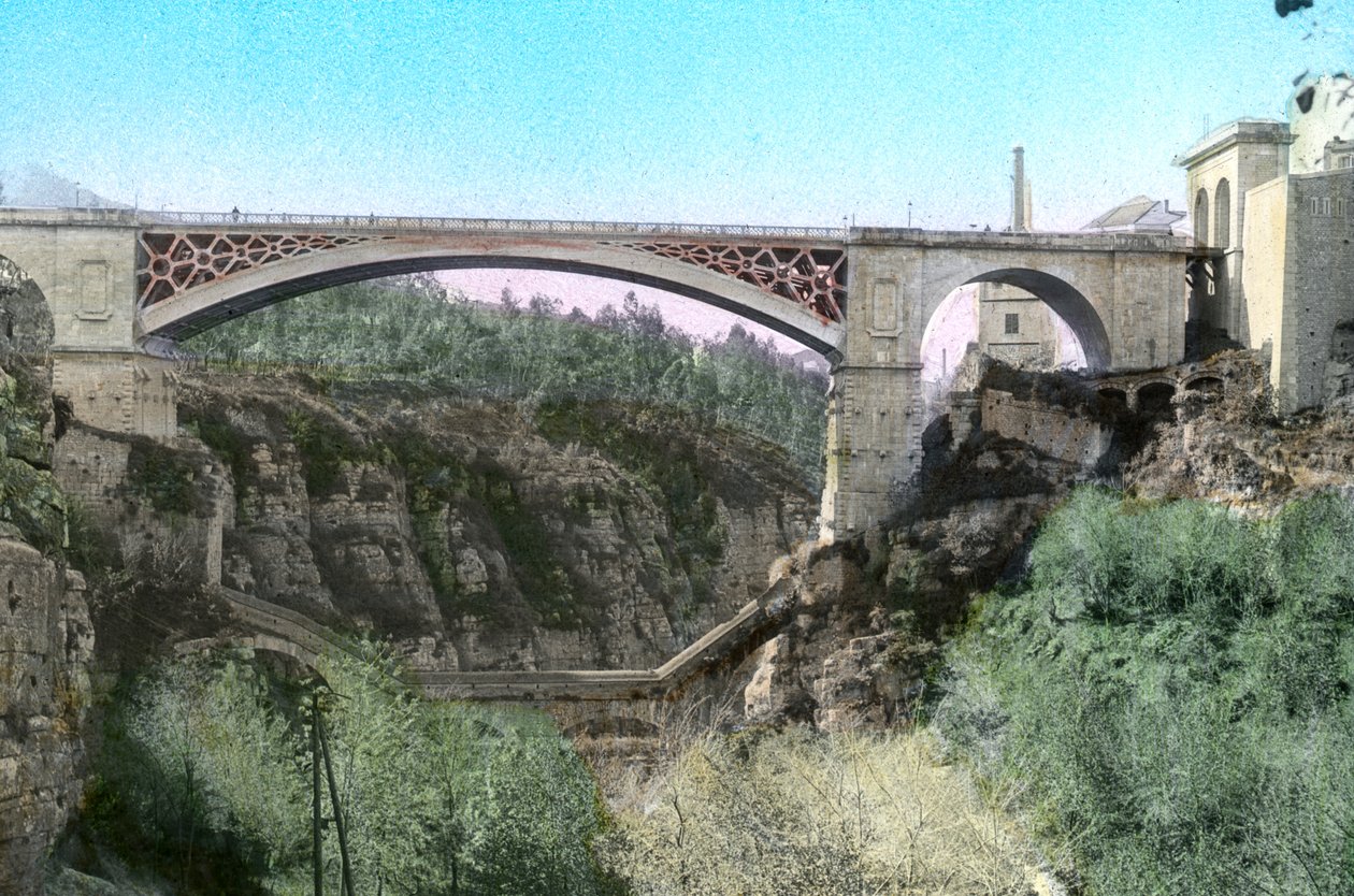 Puente El-Kantara, Constantina, noreste de Argelia de Unbekannt