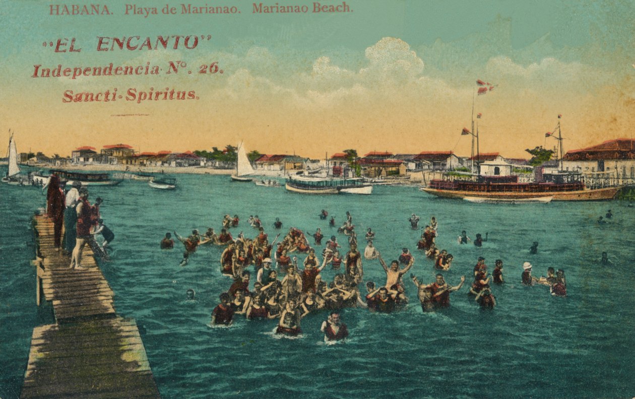 El Encanto Independencia, Sancti-Spiritus. Playa de Marianao. Habana, c1910 de Unbekannt