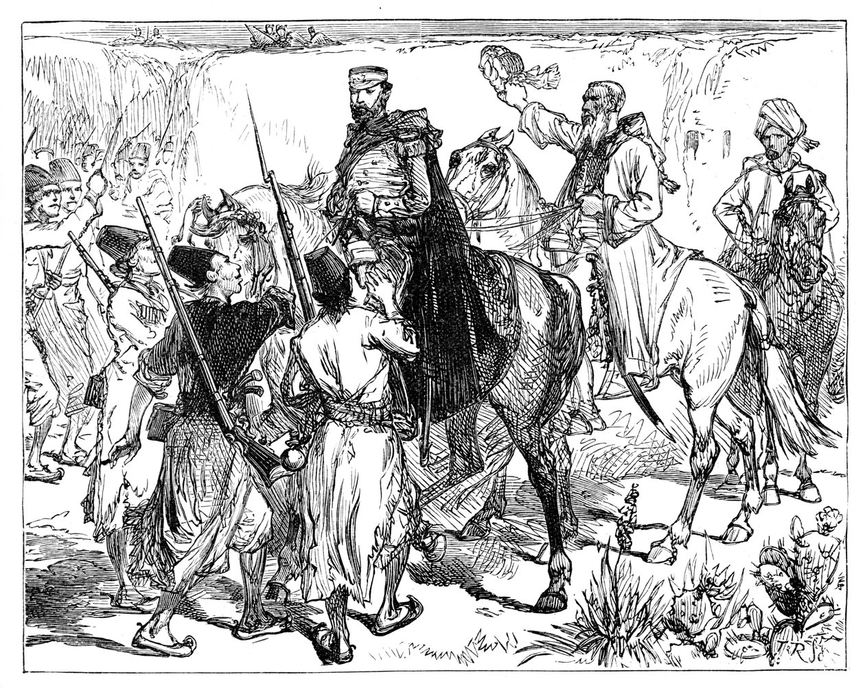 Eldred Pottinger en Herat, Afganistán, c. 1837, 1900 de Unbekannt