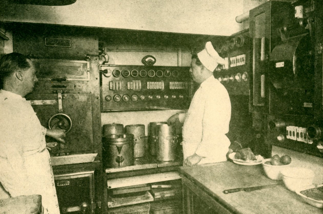 Cocina de Tren Equipado Eléctricamente, Ferrocarril del Norte y Este de Londres de Unbekannt