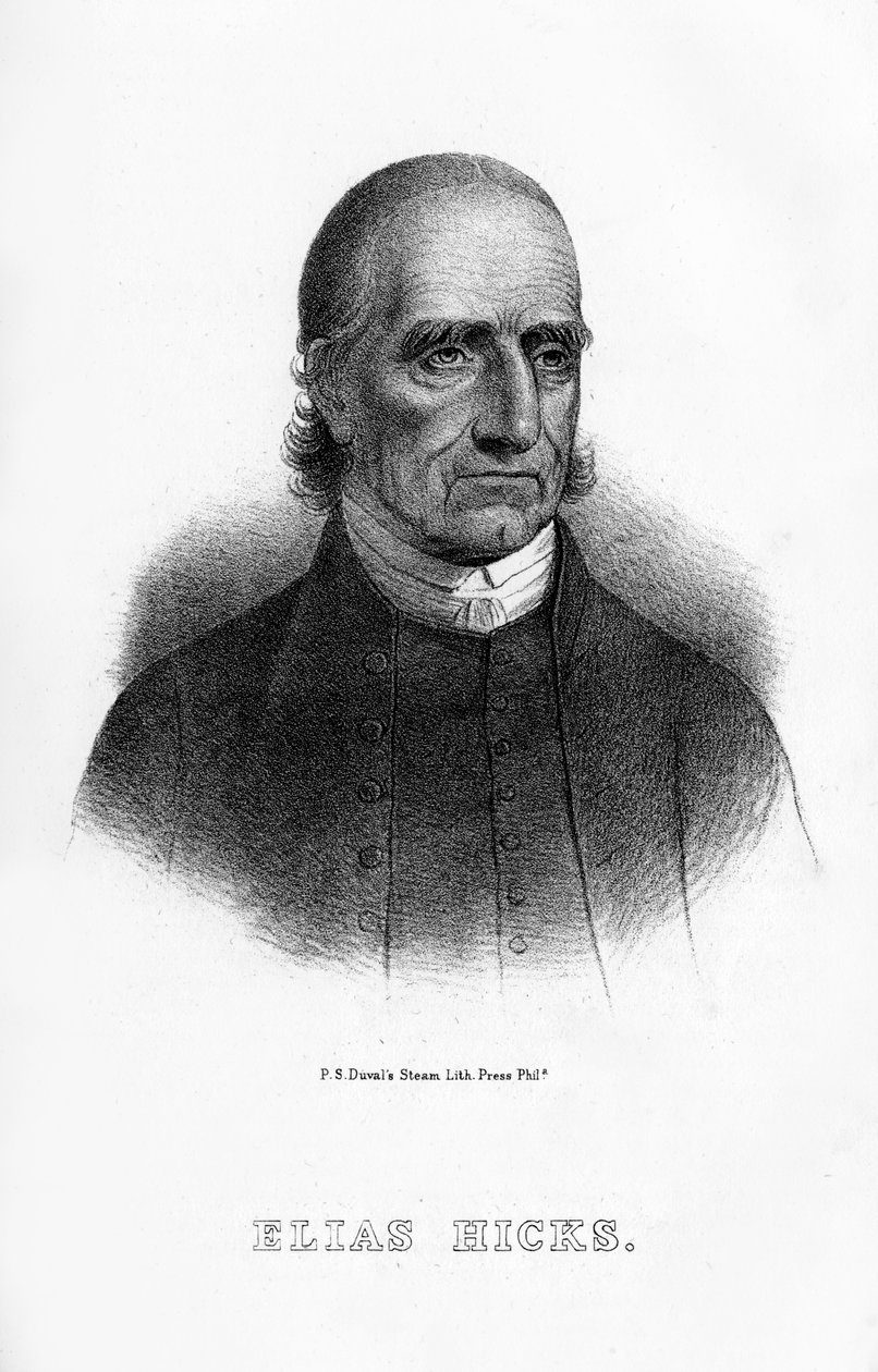 Elias Hicks, predicador estadounidense de Unbekannt