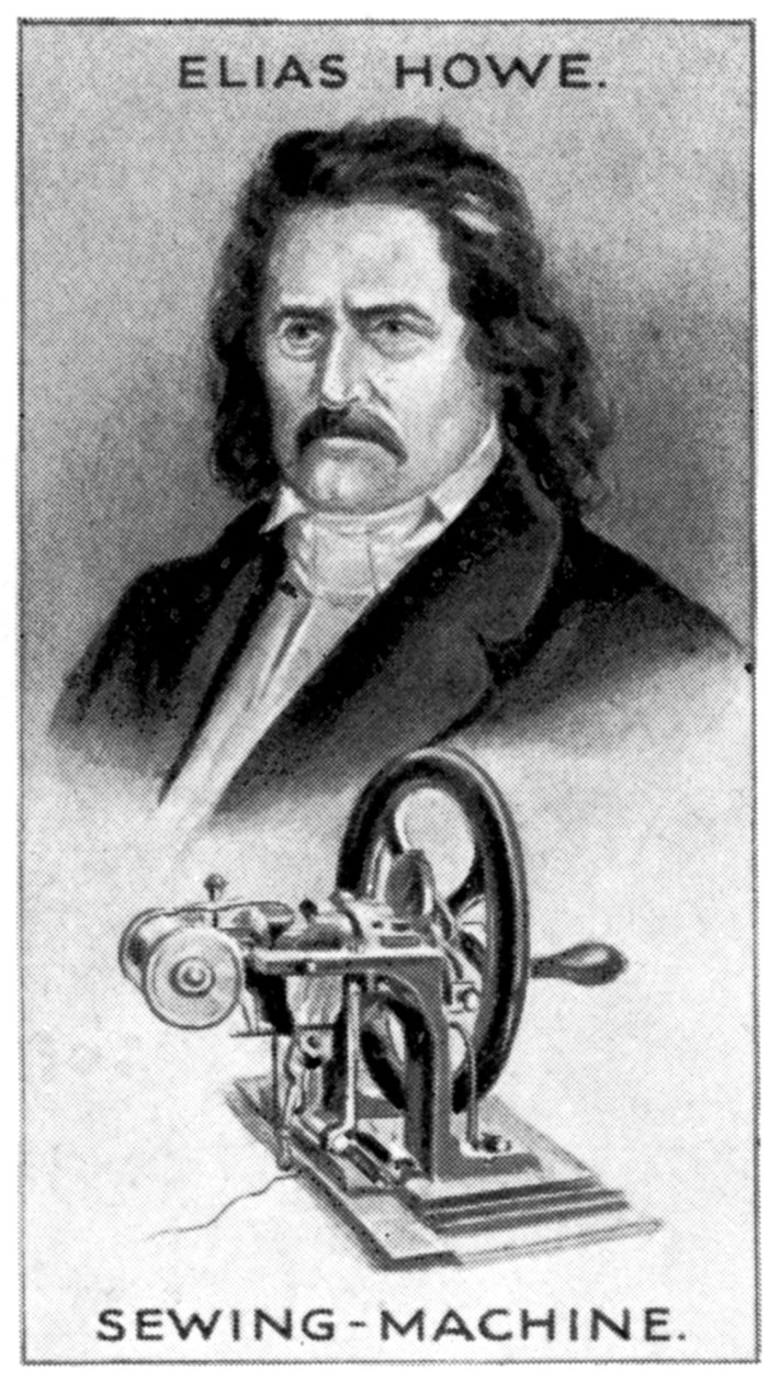Elias Howe, pionero estadounidense de la máquina de coser, c1924 de Unbekannt