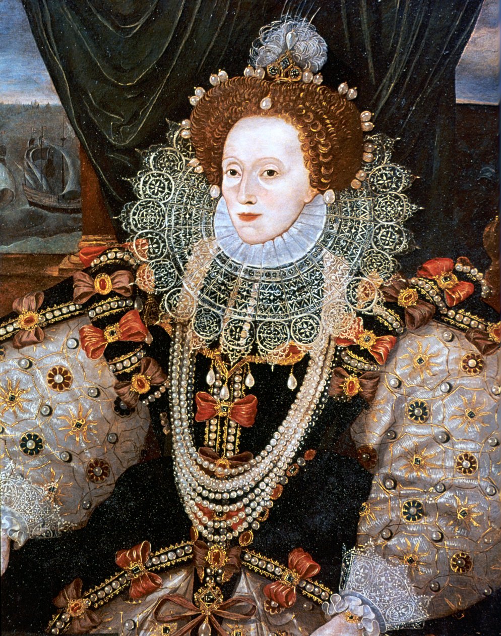 Isabel I, Reina de Inglaterra e Irlanda, c. 1588 de Unbekannt