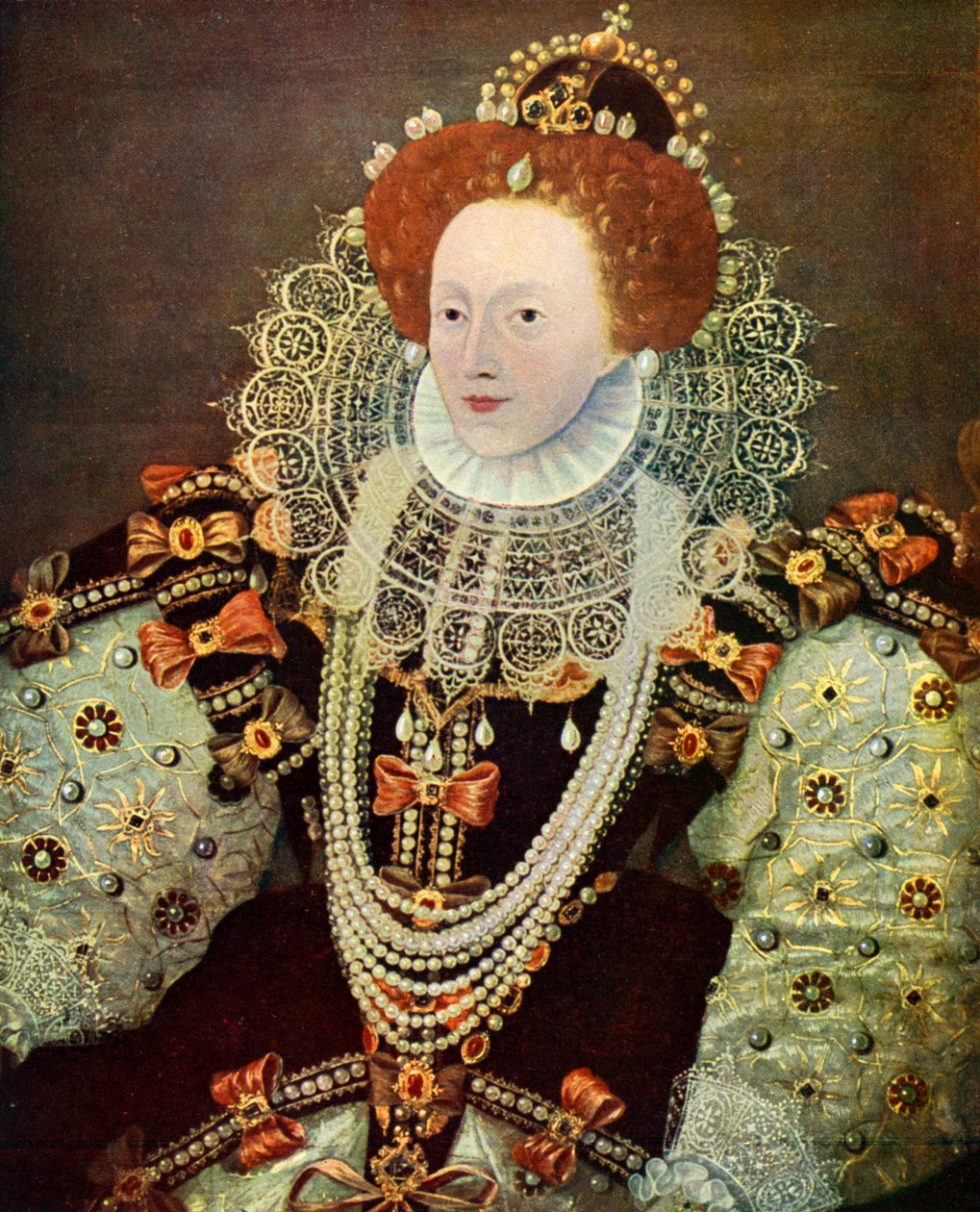 Isabel I, Reina de Inglaterra e Irlanda, c. 1588 de Unbekannt