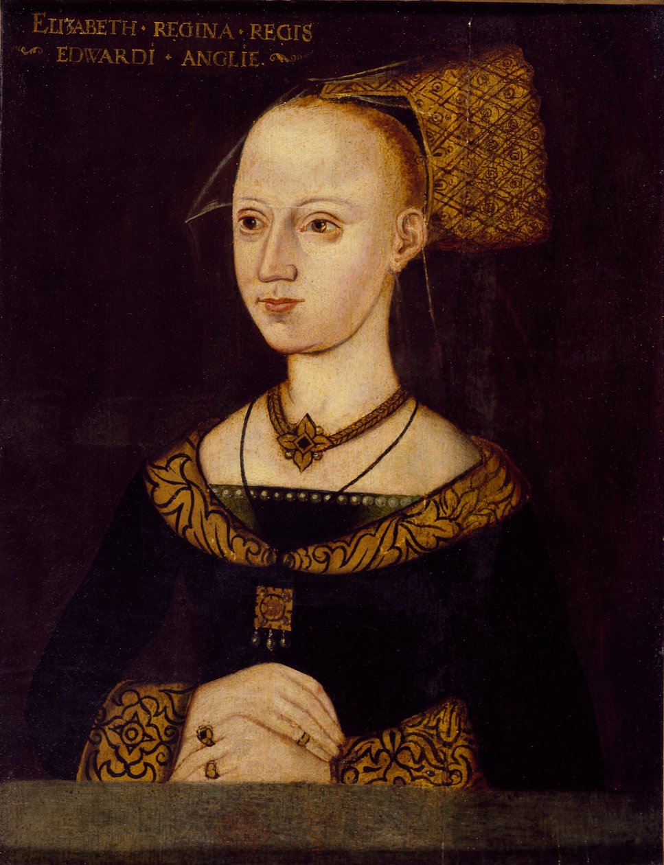 Elizabeth Woodville, reina de Eduardo IV, c. 1500 de Unbekannt