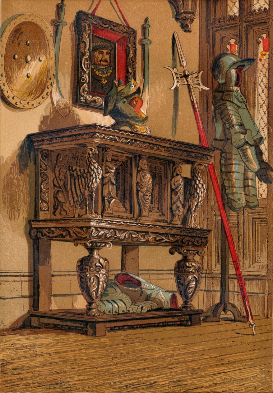 Aparador o Alacena Isabelina, c1845, 1864 de Unbekannt