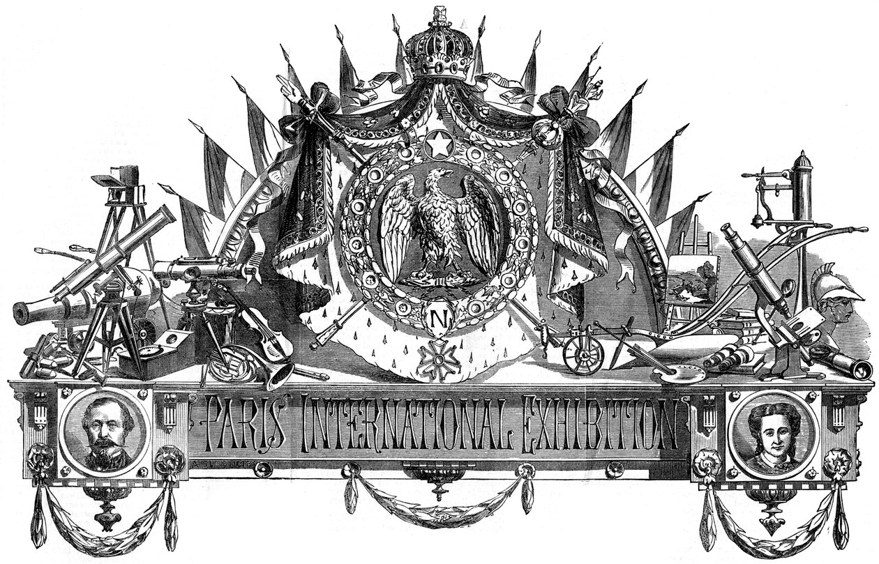 Emblema de la Exposición Internacional de París de Unbekannt