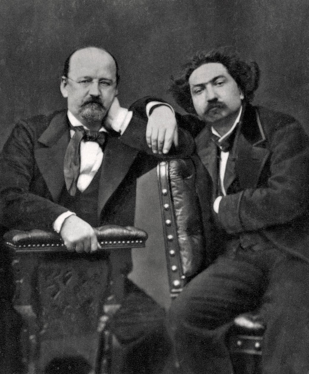 Emile Erckmann y Alexandre Chatrian, escritores franceses, 1887 de Unbekannt