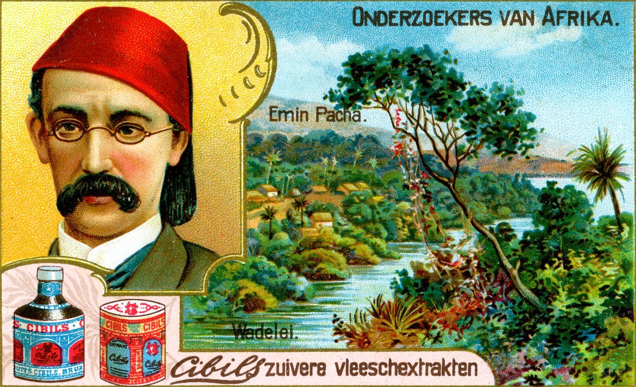 Emin Pasha, médico, lingüista y administrador alemán, c1900 de Unbekannt