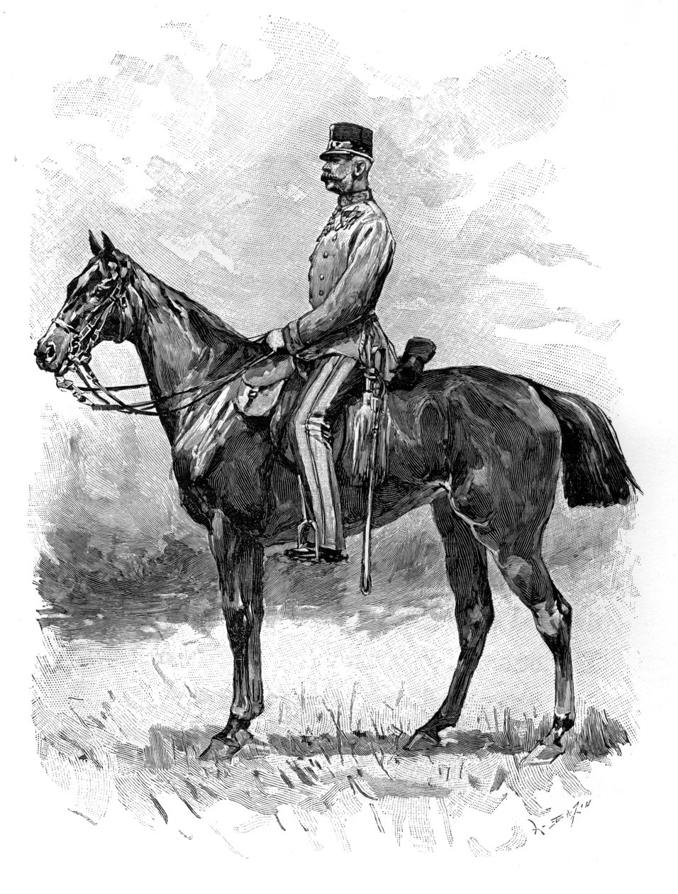 Emperador Francisco José de Austria, 1892 de Unbekannt