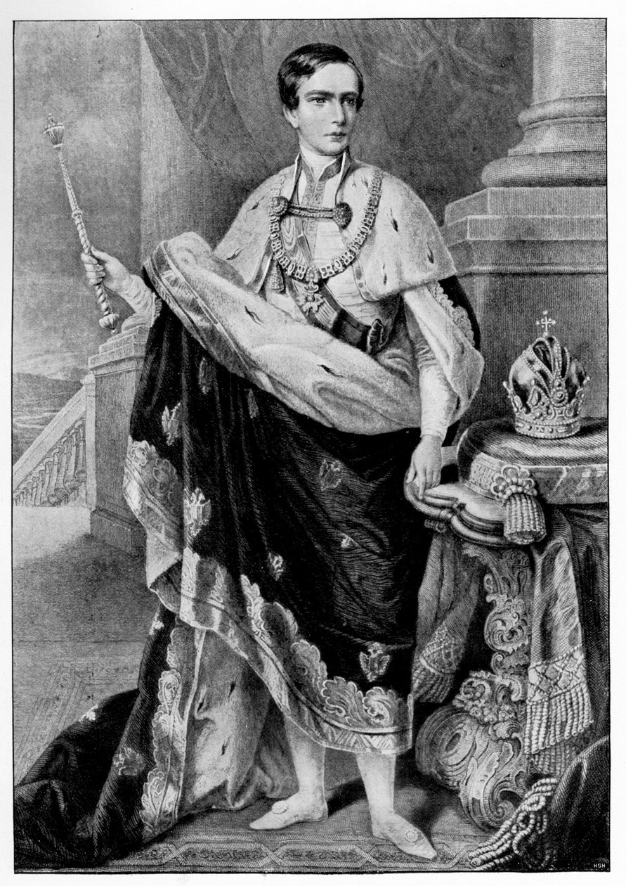 Emperador Francisco José I de Austria 1830-1916, 1849 de Unbekannt