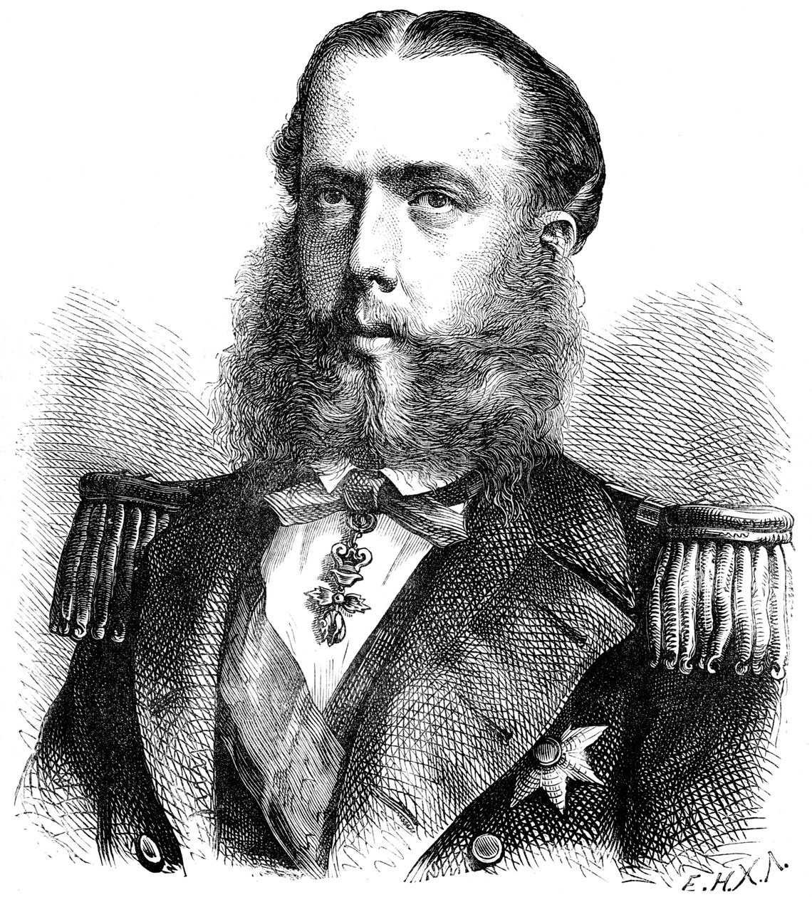 Emperador Maximiliano de México, c1880 de Unbekannt
