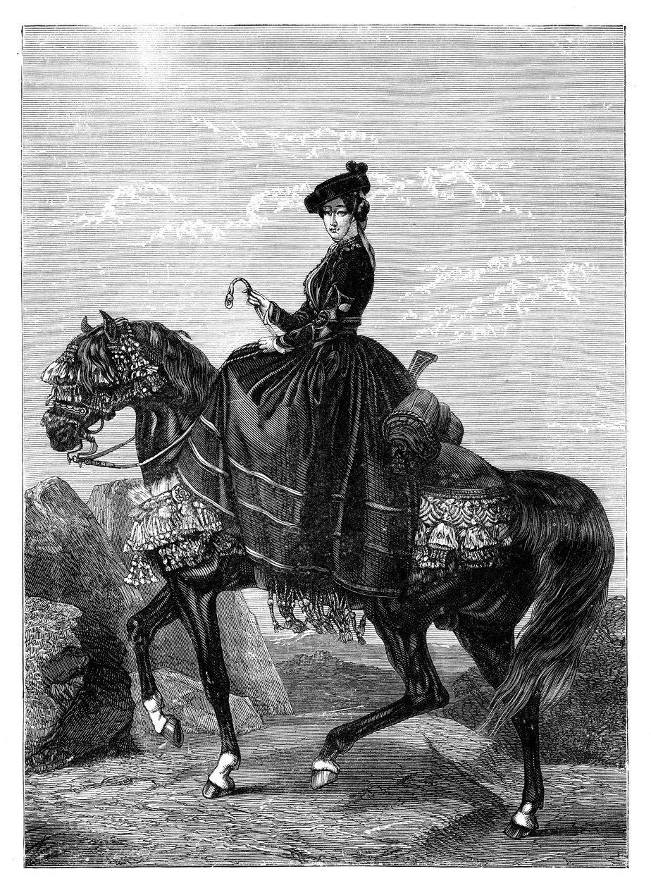 Emperatriz Eugenia de Montijo 1826-1920 de Unbekannt