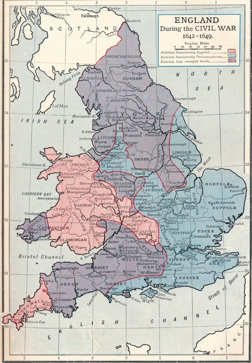 Inglaterra durante la Guerra Civil, 1642-1649 de Unbekannt