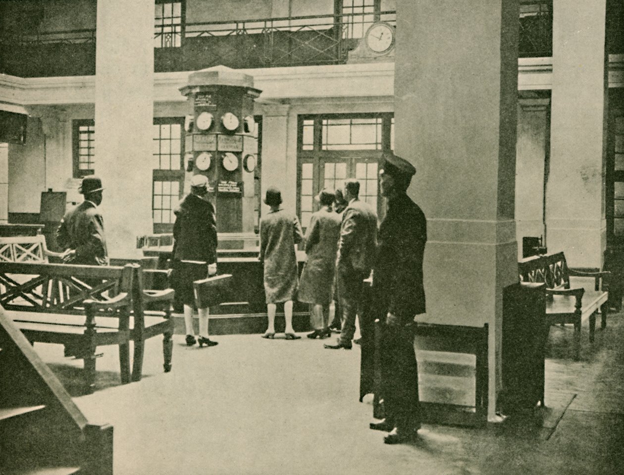 Vestíbulo de Entrada, Estación Aérea de Londres, 1927 de Unbekannt