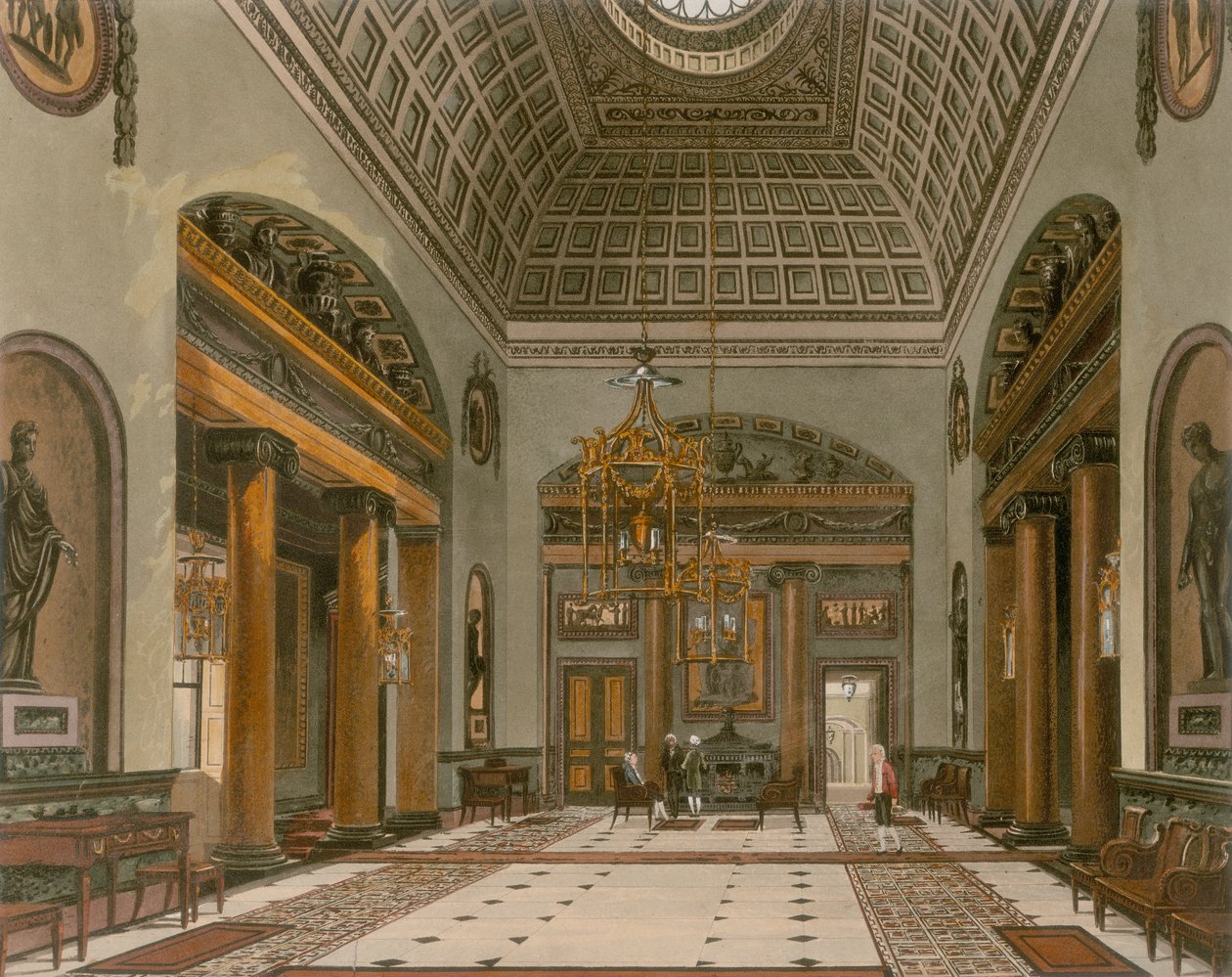 Vestíbulo de entrada de la Casa Carlton, Westminster, Londres de Unbekannt