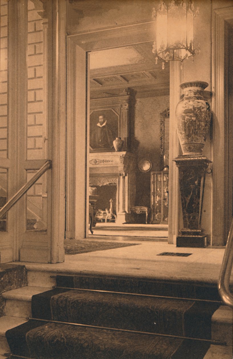 Entrada al vestíbulo de la Embajada de Cuba en Bruselas, Bélgica, 1927 de Unbekannt