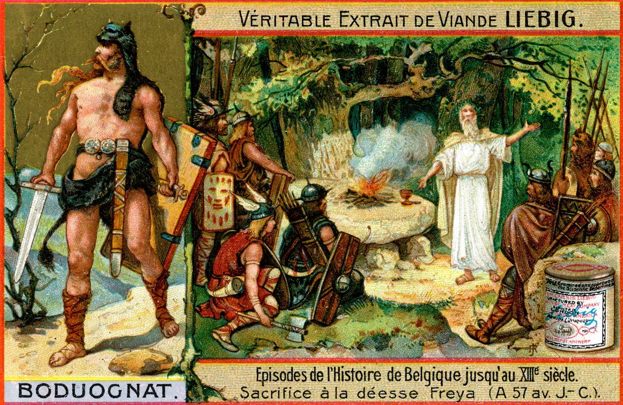 Episodios en la historia de Bélgica hasta el siglo XIII: Boduognatus, c. 1900 de Unbekannt