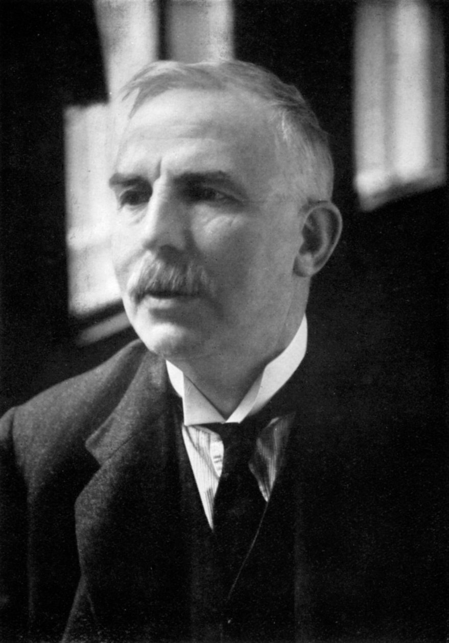 Ernest Rutherford, físico atómico ganador del Premio Nobel, 1871-1937, c. 1908 de Unbekannt