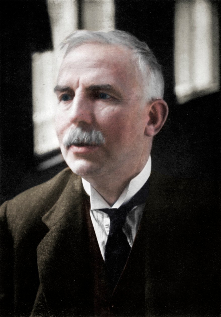 Ernest Rutherford 1871-1937, físico atómico ganador del Premio Nobel de Unbekannt