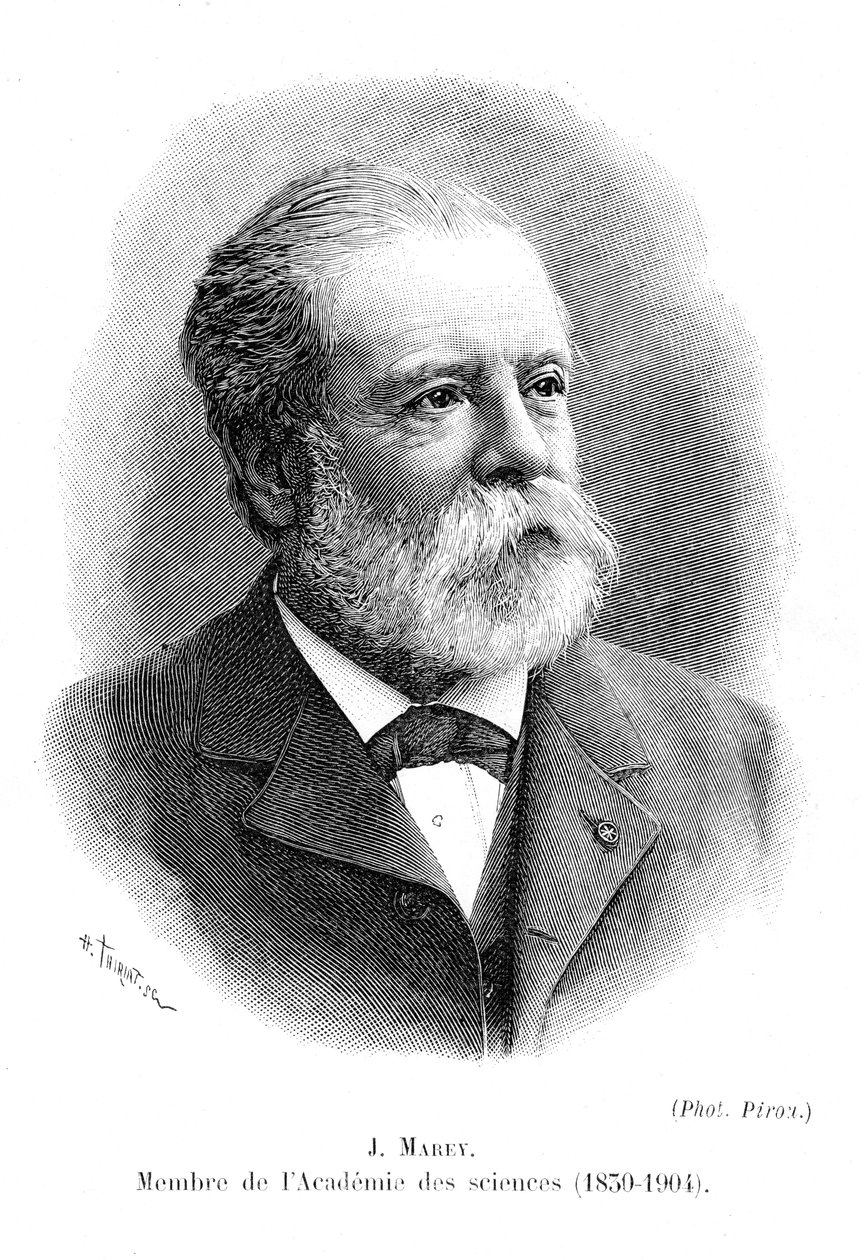 Etienne Jules Marey 1830-1903, pionero de la cinematografía, c1904 de Unbekannt