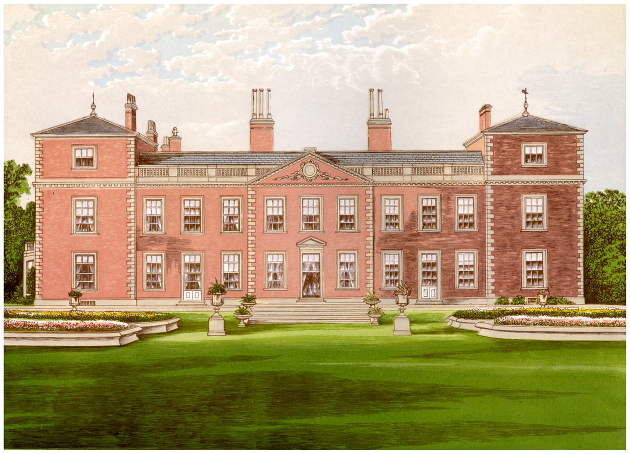 Euston Hall, Suffolk, hogar del Duque de Grafton, 1880 de Unbekannt