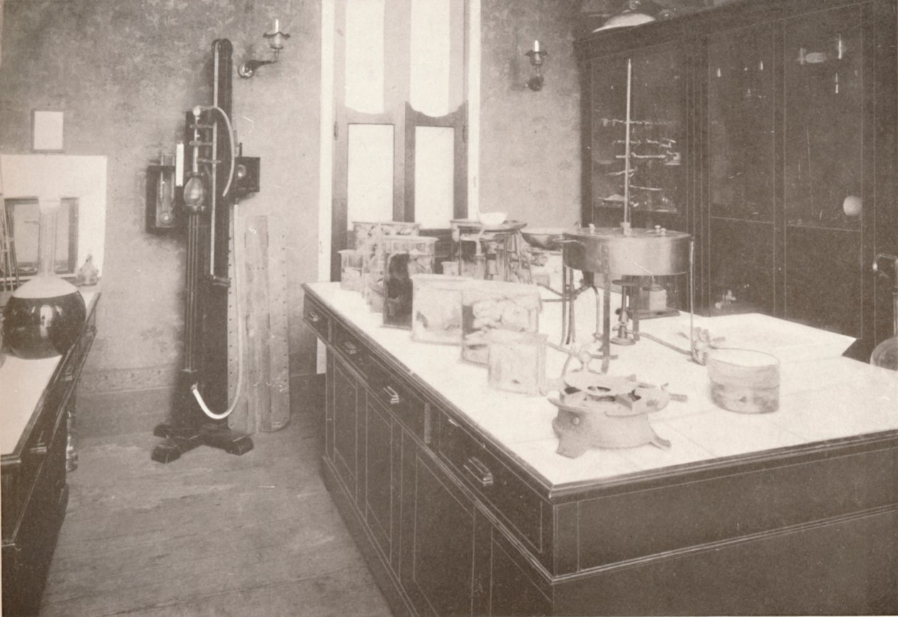 Laboratorio de exámenes del Servicio Médico-Legal, 1914 de Unbekannt