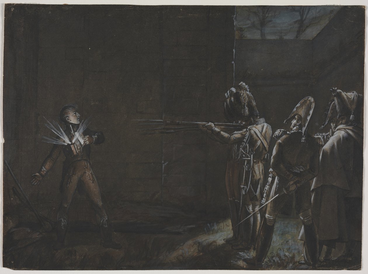 Ejecución del Duque de Enghien, 21 de marzo de 1804 de Unbekannt