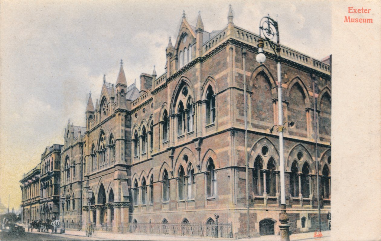 Museo de Exeter, Devon, c1905 de Unbekannt