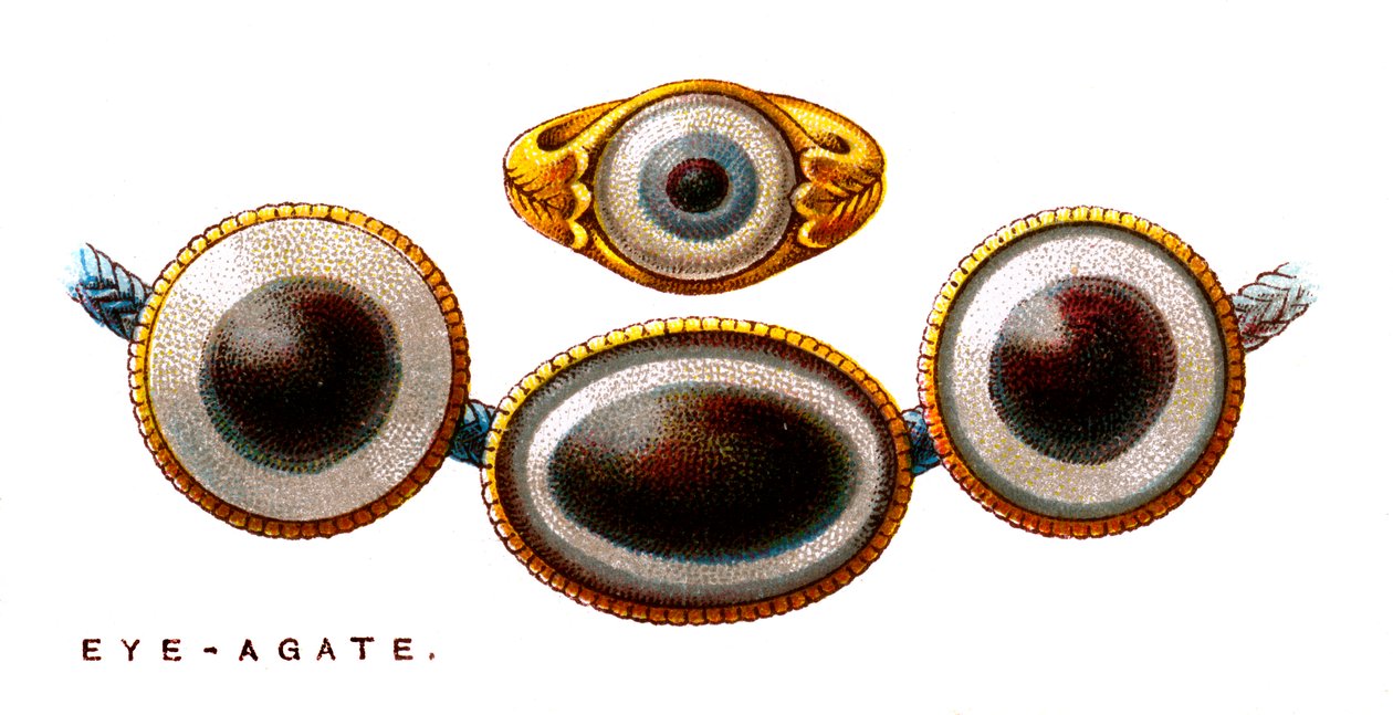 Ágata de ojo, 1923 de Unbekannt