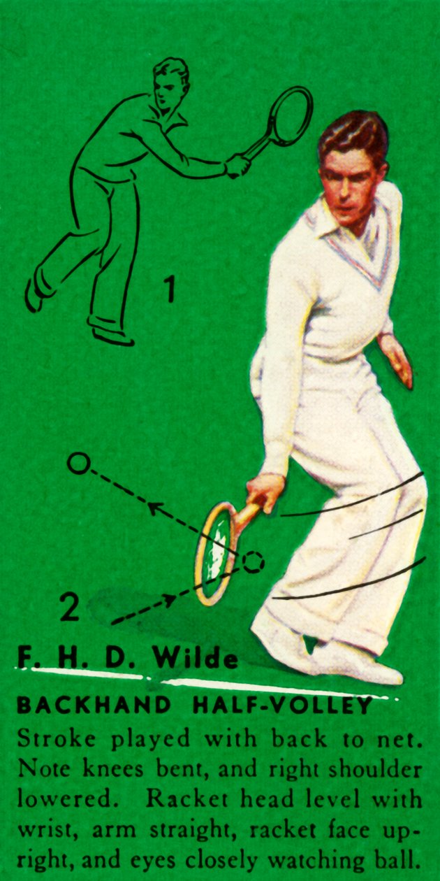 F. H. D. Wilde - Media Volea de Revés, c. 1935 de Unbekannt