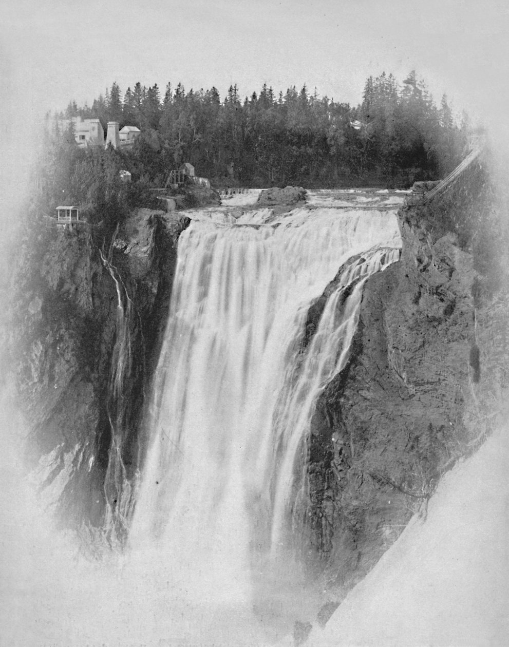 Cataratas de Montmorency, Quebec, c. 1897 de Unbekannt