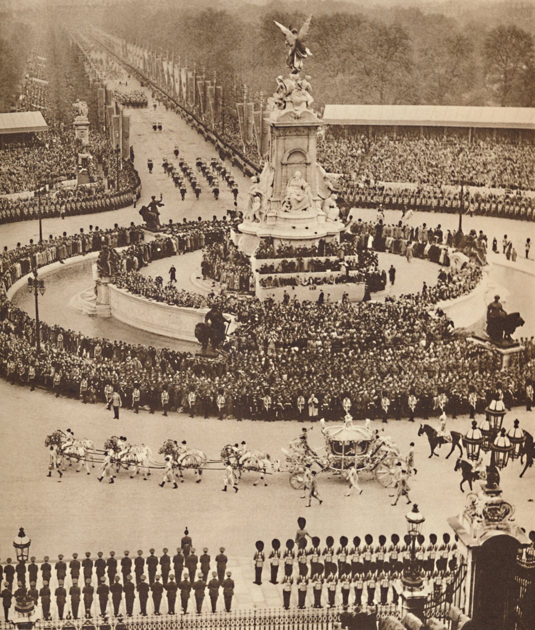 Fanfarria de trompetas, redoble de tambores, 12 de mayo de 1937 de Unbekannt