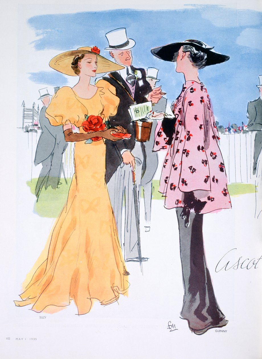Ilustración de moda, 1935 de Unbekannt