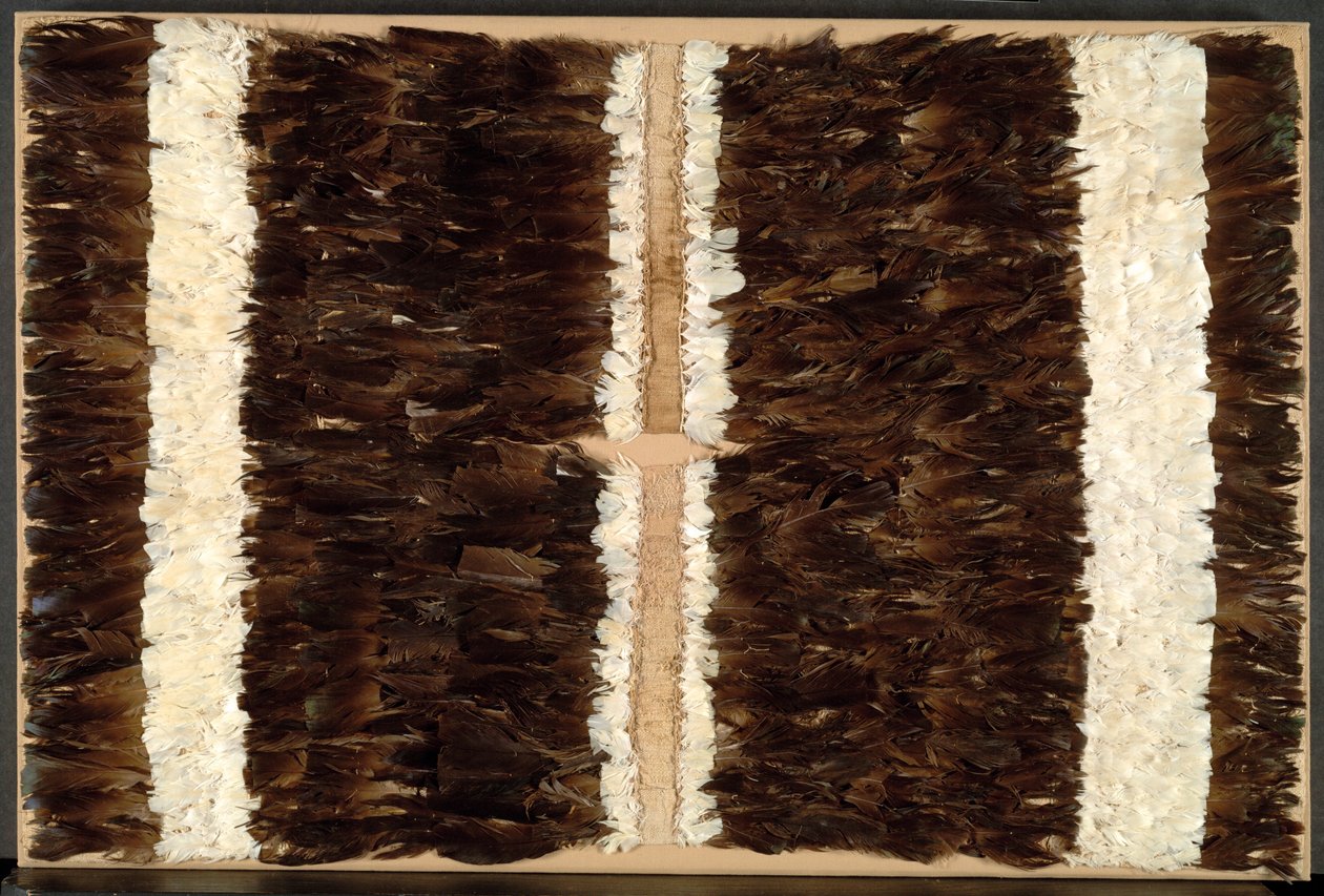 Tabardo o túnica con plumas, 600-1500 de Unbekannt