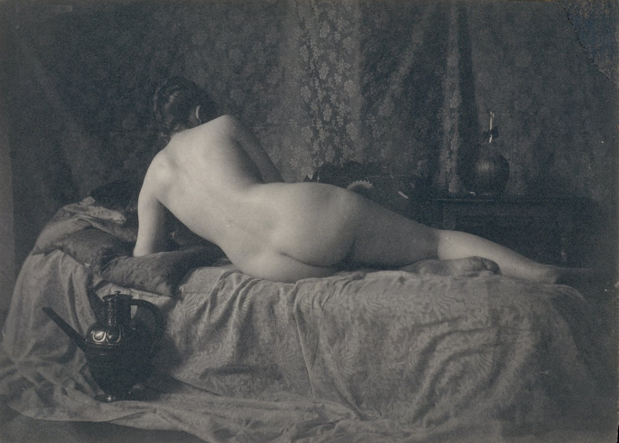 [Desnudo femenino de espaldas], 1870s de Unbekannt