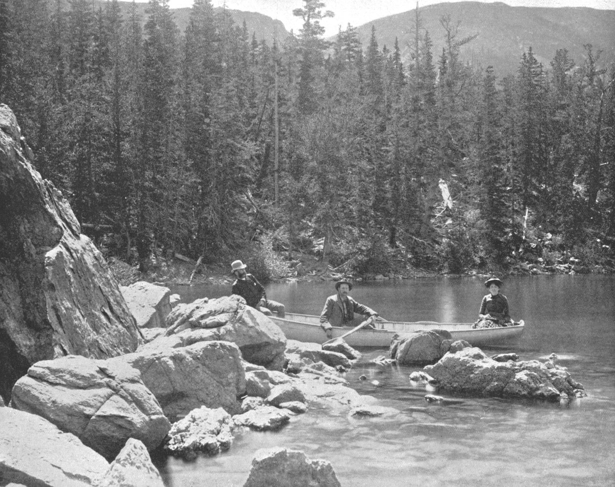 Lago Fen, cerca de Georgetown, Colorado, EE. UU., c. 1900 de Unbekannt